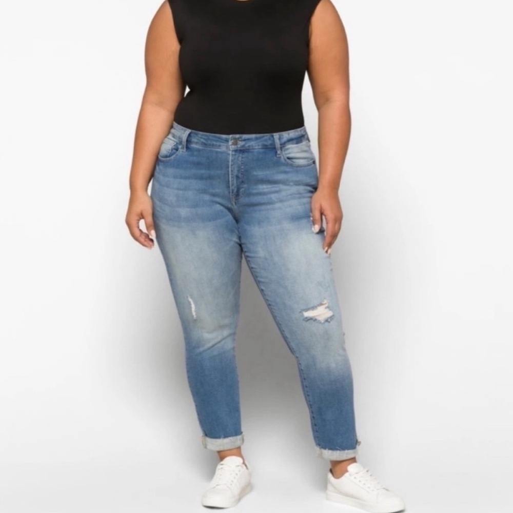 Pistola‎ NWT Drea Women's Jeans slim straight jeans size 24W